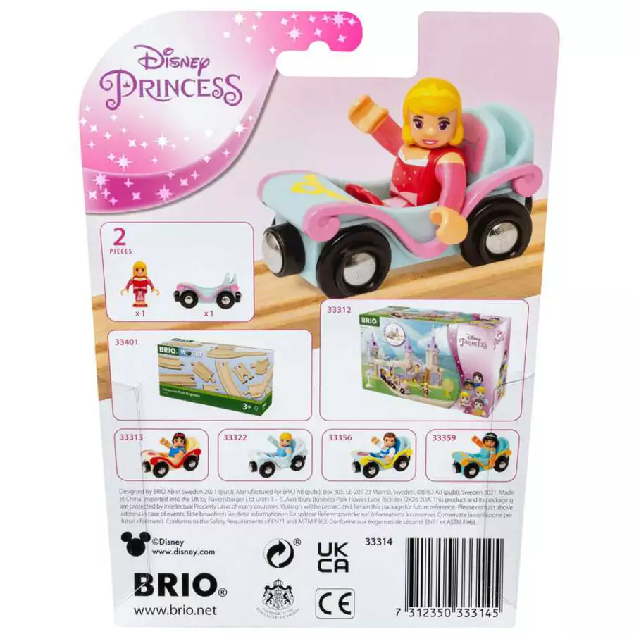 Brio BRIO  Princess Aurora mit Waggon bunt