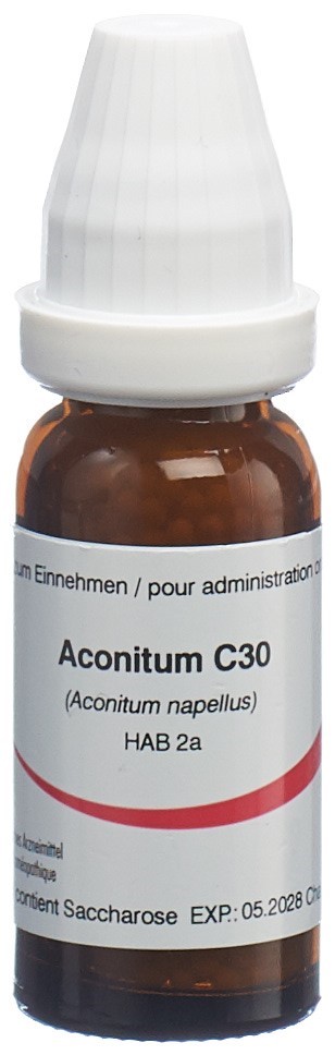 Omida Aconitum 30 C<br>14 g, Streukügelchen