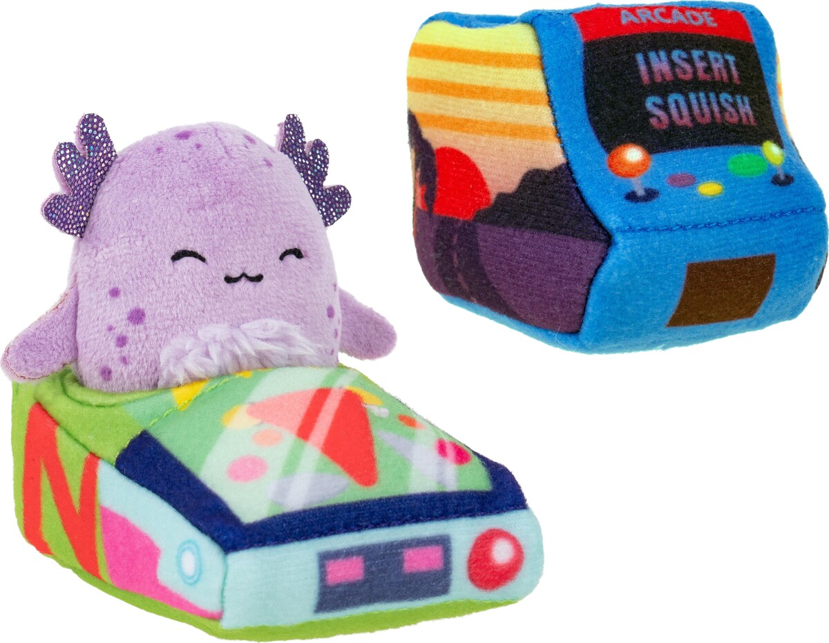 Squishmallows Bamse - Squishville Arcade Adventures Sæt