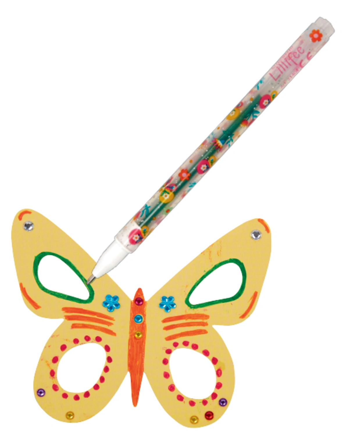 Bastelset PRINZESSIN LILLIFEE - SCHMETTERLINGE 88-teilig
