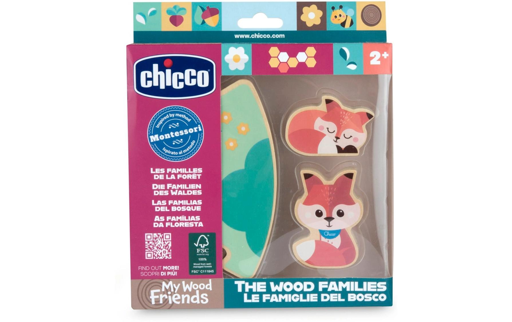 Spielfigurenset My Wood Friends – Papa Fuchs 2er SetLernspielzeug aus Holz