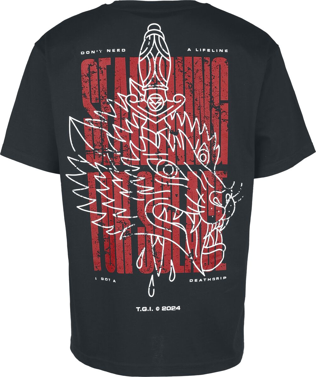 Dagger & Wolf - Oversized | The Ghost Inside T-Shirt Manches courtes