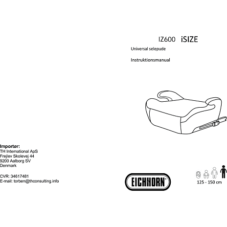 Eichhorn selepude med ISO - 125-150 cm