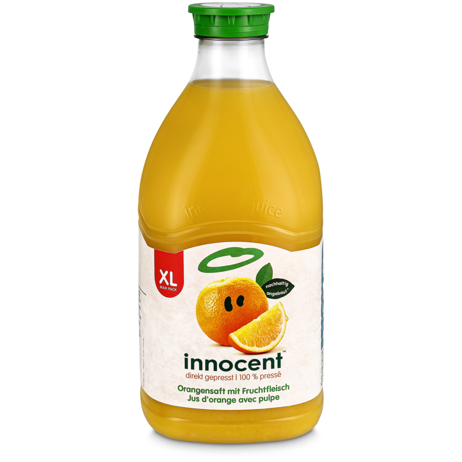 innocent Orangensaft mit Fruchtfleisch