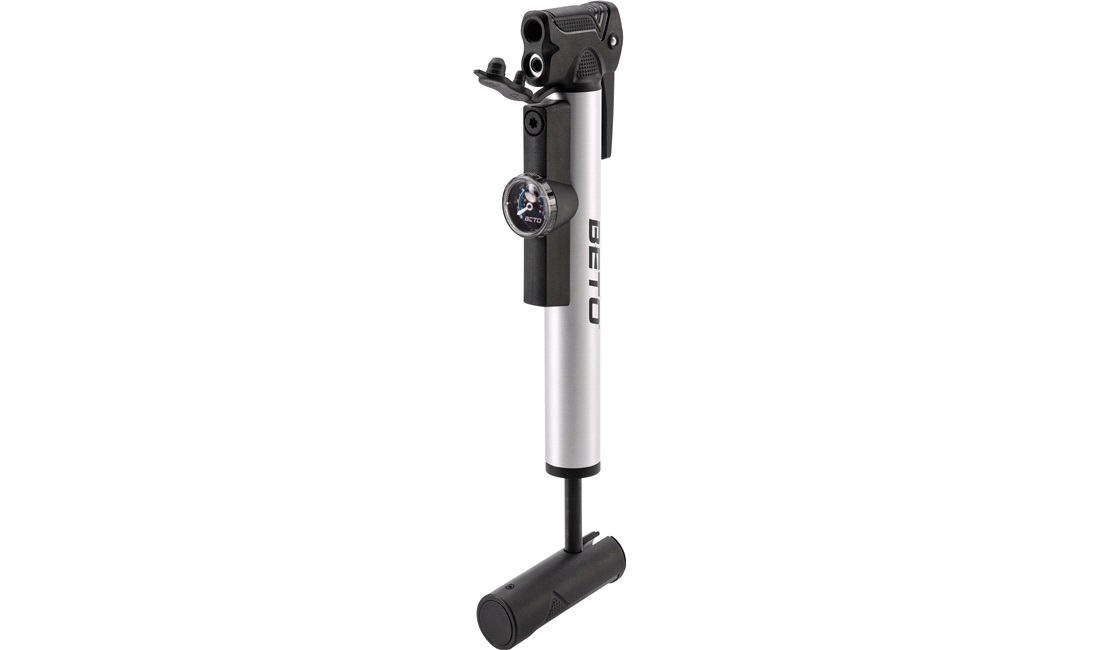 Beto minipumpe m/manometer alle ventiler