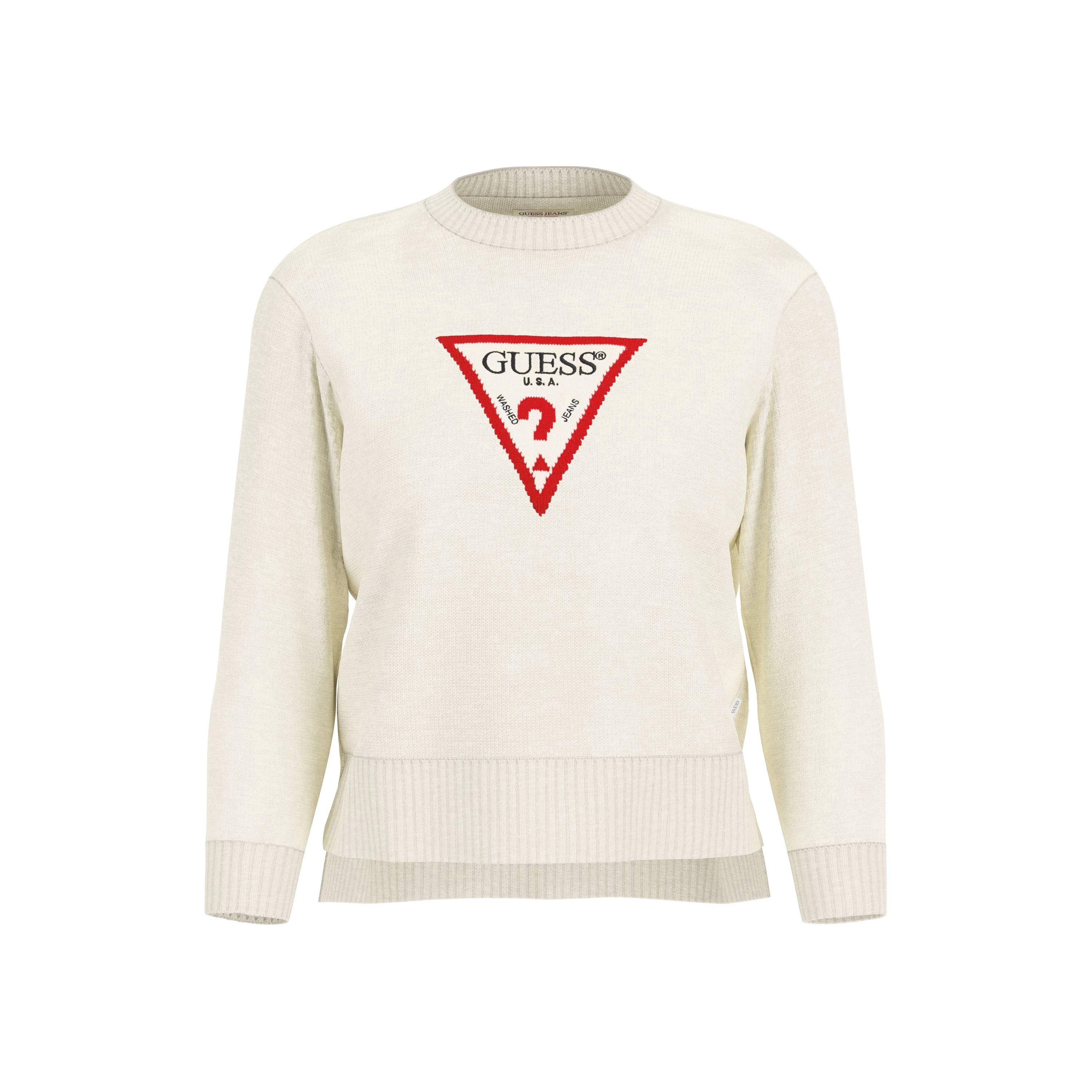 Guess Triangle Knit Sweater