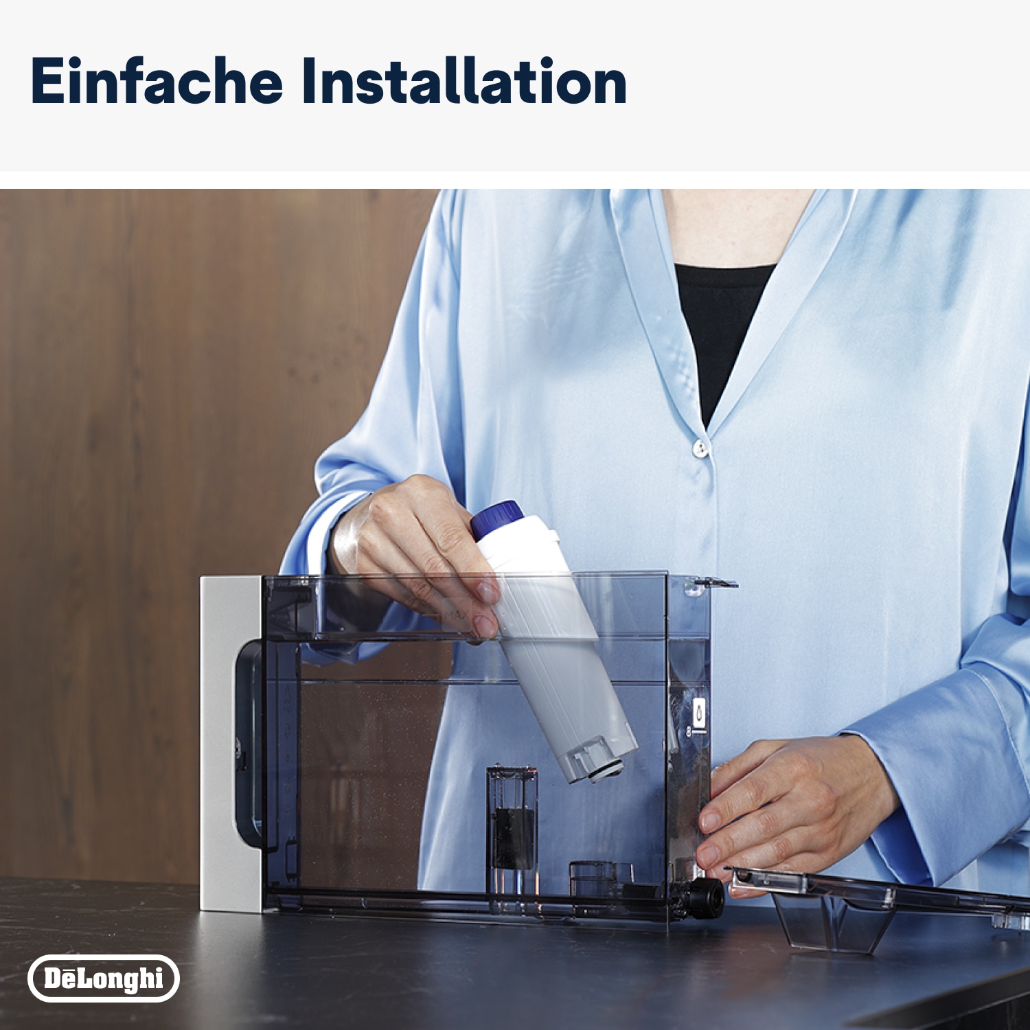 De'Longhi Wasserfilter »DLSC002 für alle Kaffeevollautomaten mit Wasserfilter von De'Longhi« Zubehör für De'Longhi Kaffeevollautomaten,Pflege & Schutz