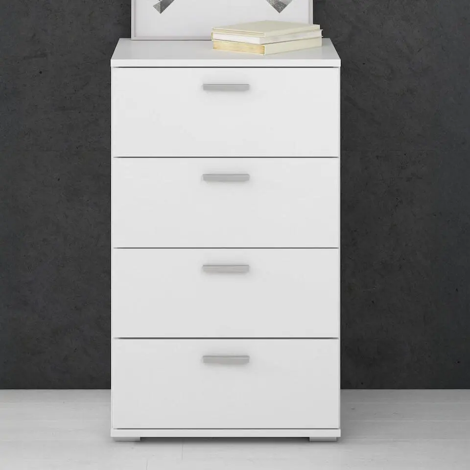 Meubella - Ladekast Dento - Wit - 50 cm