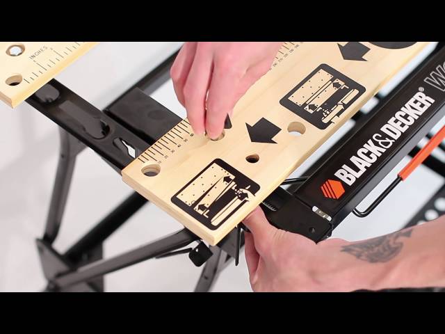 Black Decker WM536 Workmate - 595/775mm- 250kg
