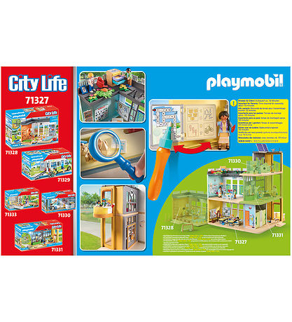 Playmobil City Life - Stor Skole - 282 Teile - 71327
