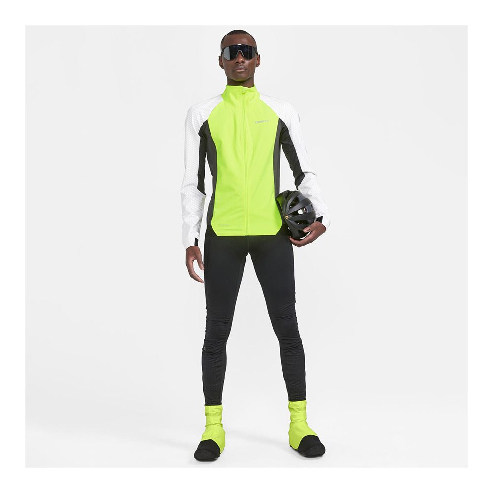 Craft ADV BIKE SUBZ LUMEN - Veste Homme flumino-ash white