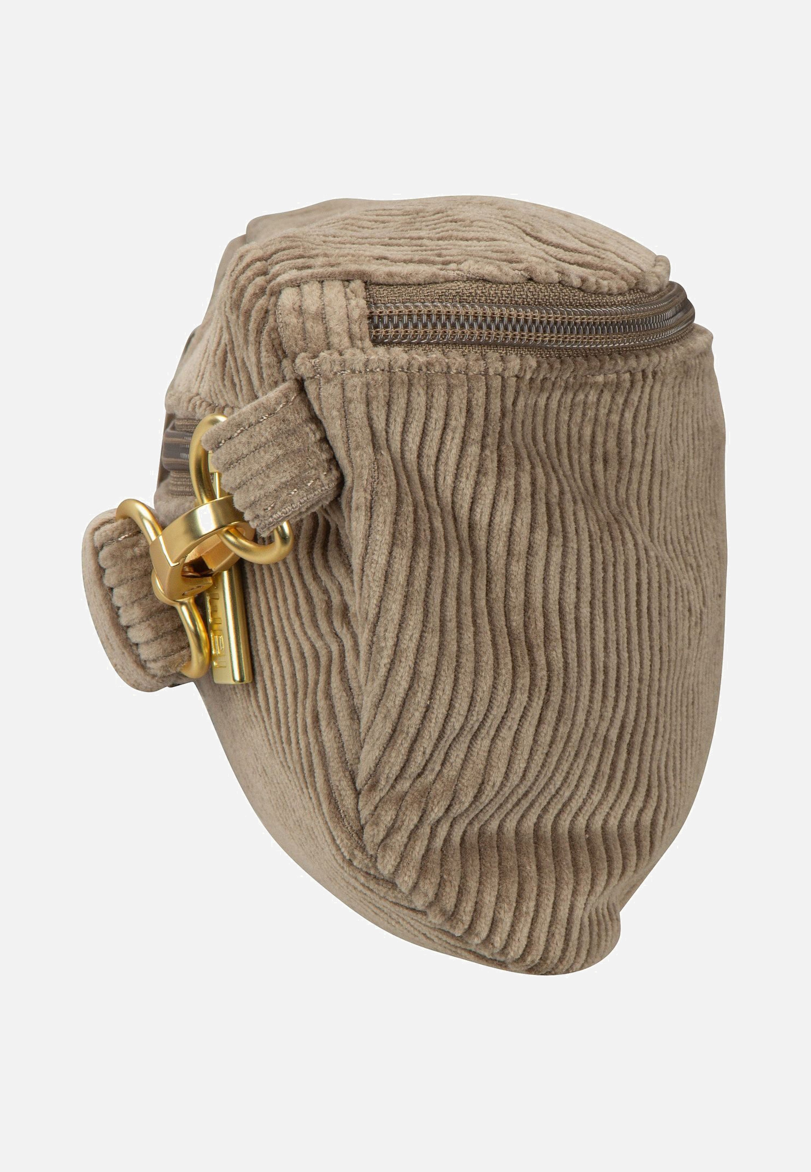 Mademoiselle MH4 Cord/Mocca - Bauchtasche