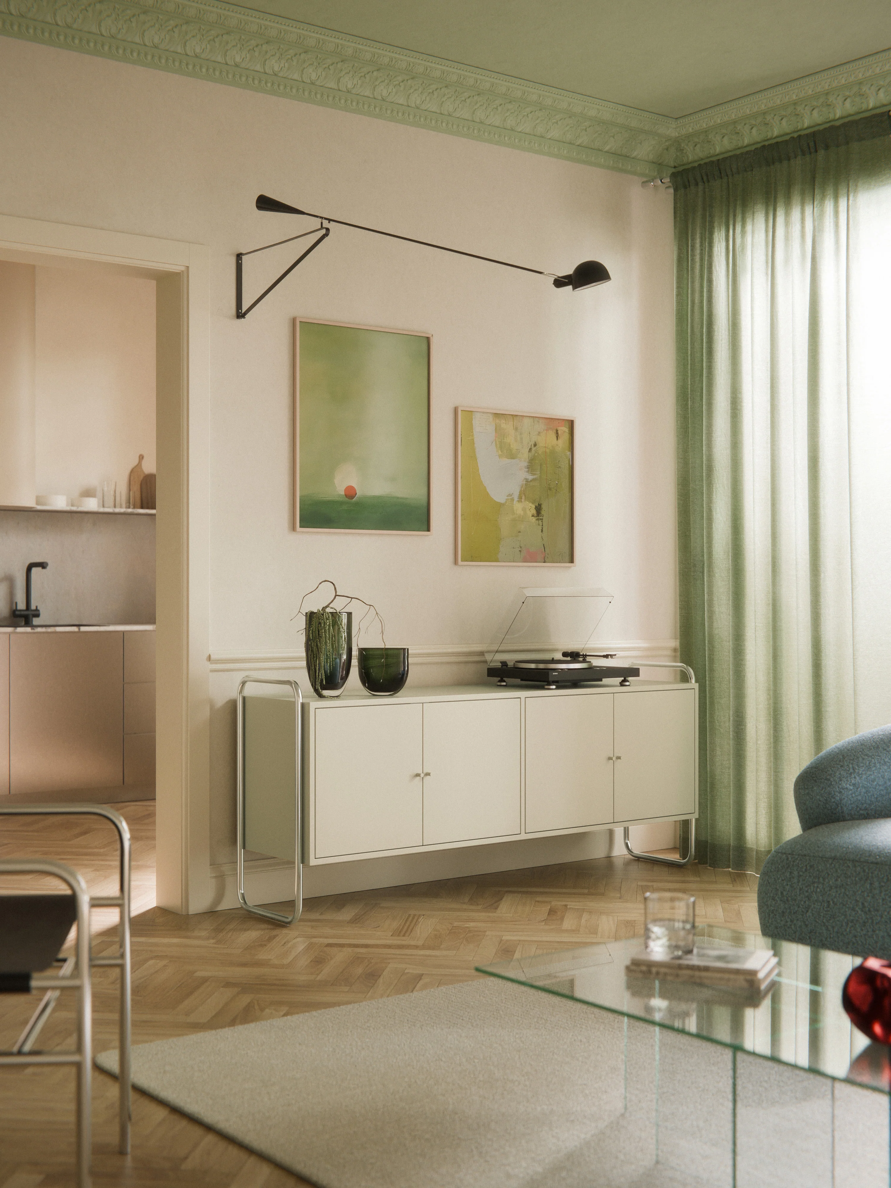 Metalen dressoir Robyn