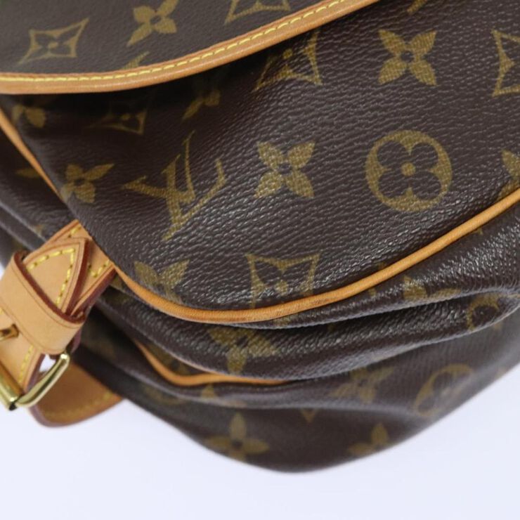 Louis Vuitton Vintage Louis Vuitton Saumur Black