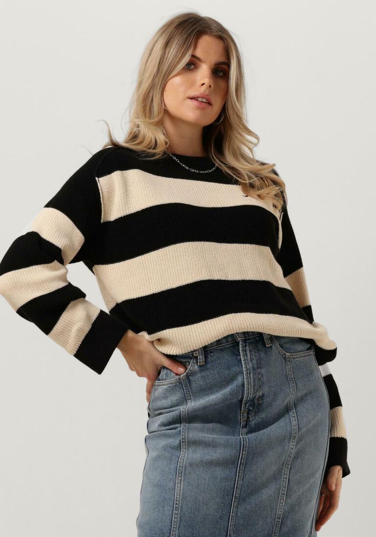 TOMMY HILFIGER beige tommy hilfiger trui co cardi stitch c-nk swt