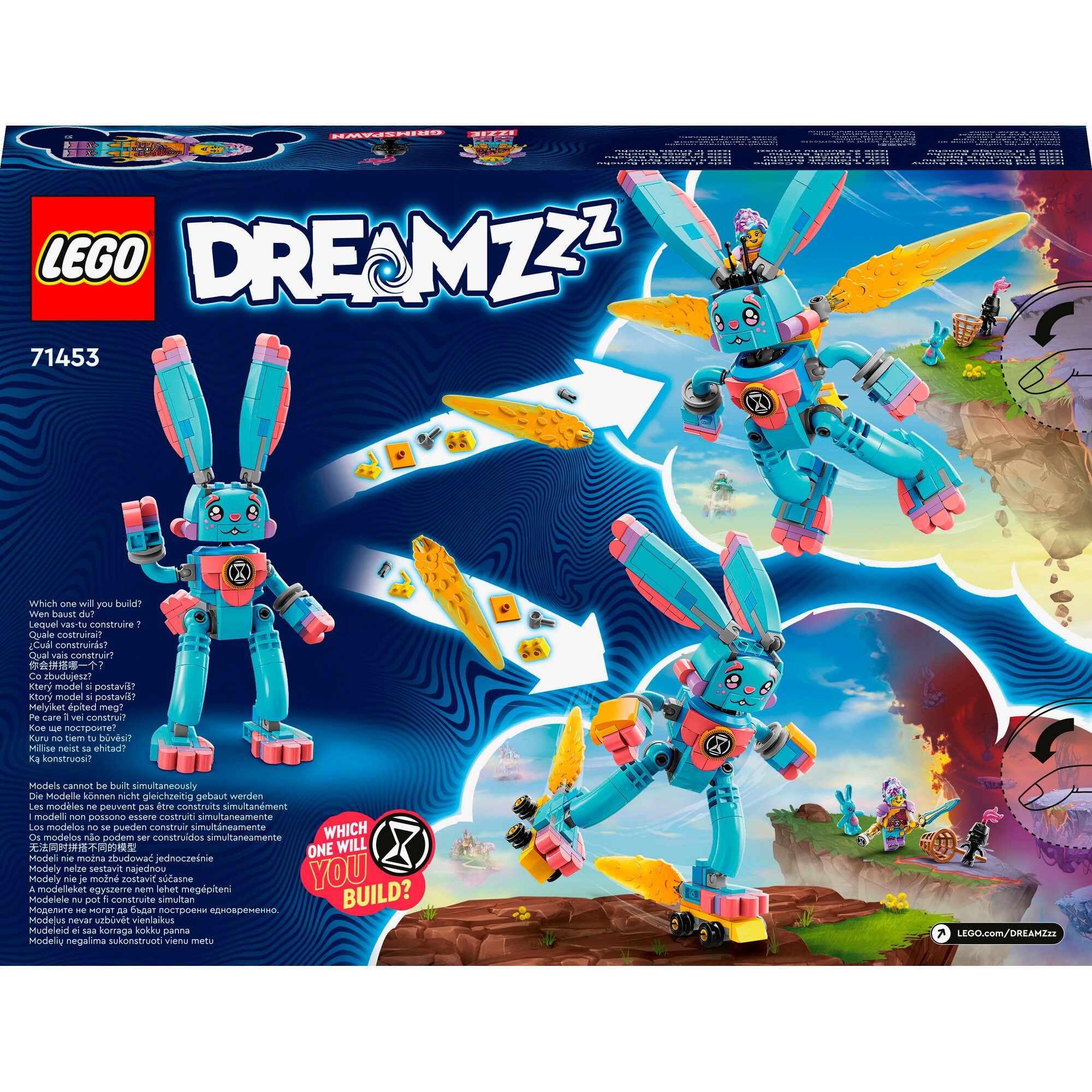 LEGO Konstruktionsspielzeug DREAMZzz Izzie und ihr Hase Bunchu