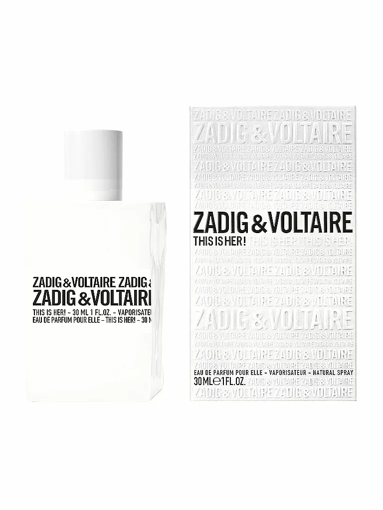 ZADIG & VOLTAIRE This is Her! Eau de Parfum Vaporisateur 30ml keine Farbe