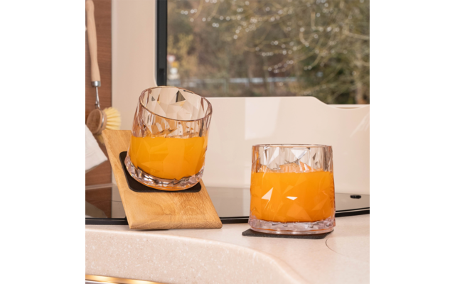 silwy Tumbler Magnet-Kunststoffgläser 2er Set 250 ml