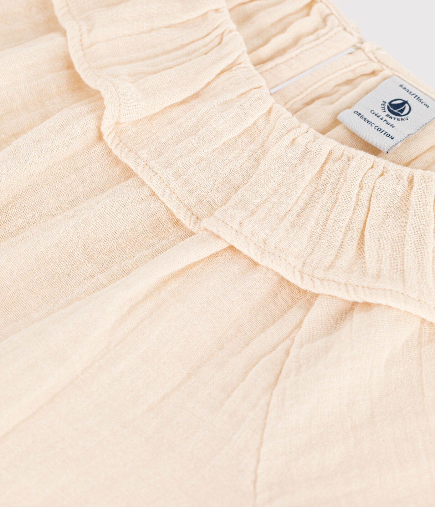 Blouse en gaze de coton enfant fille