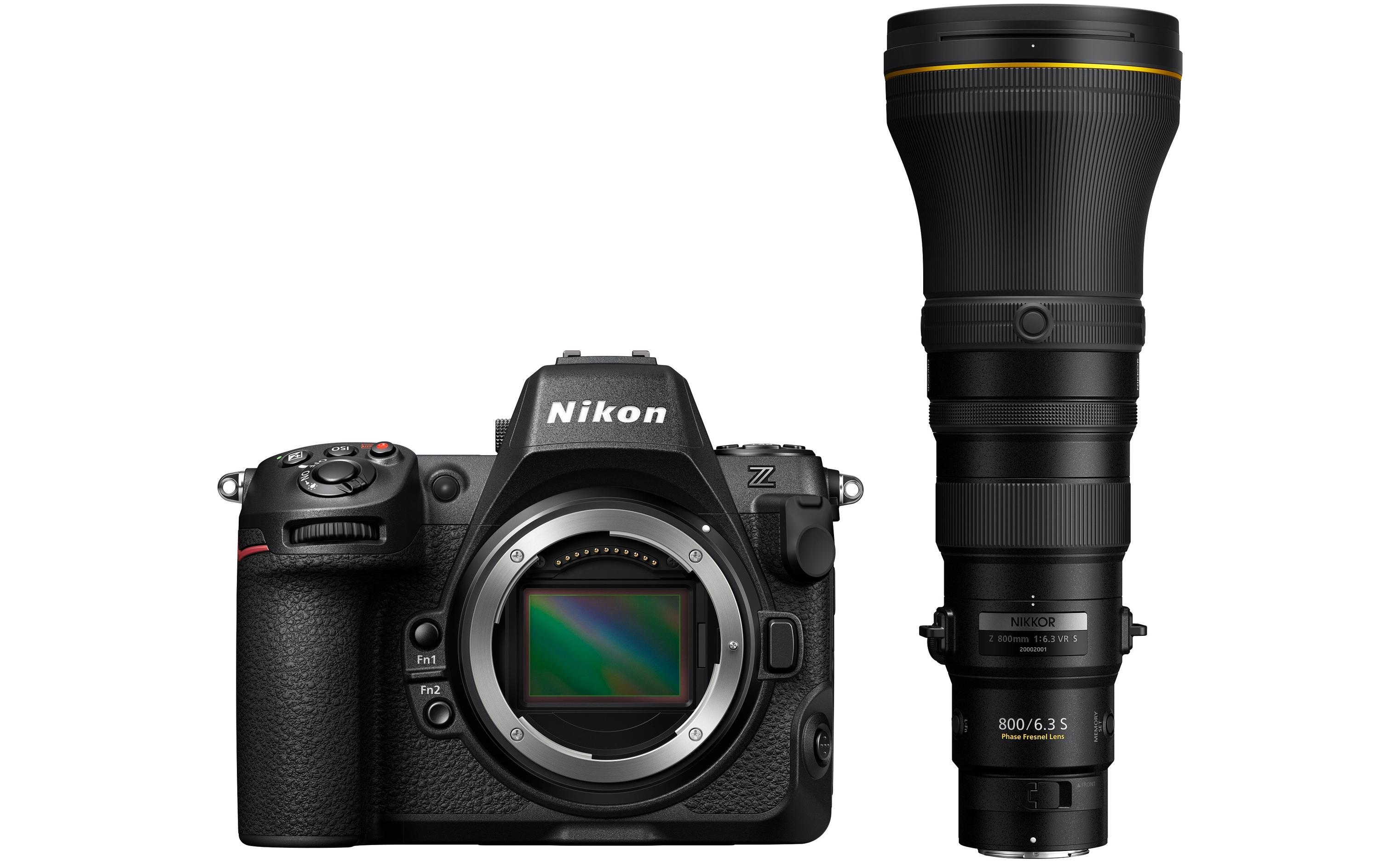 Fotokamera Z8 800 KIT<br>Vollformat-Hybridkamera mit professionellem 800-mm-Superteleobjektiv