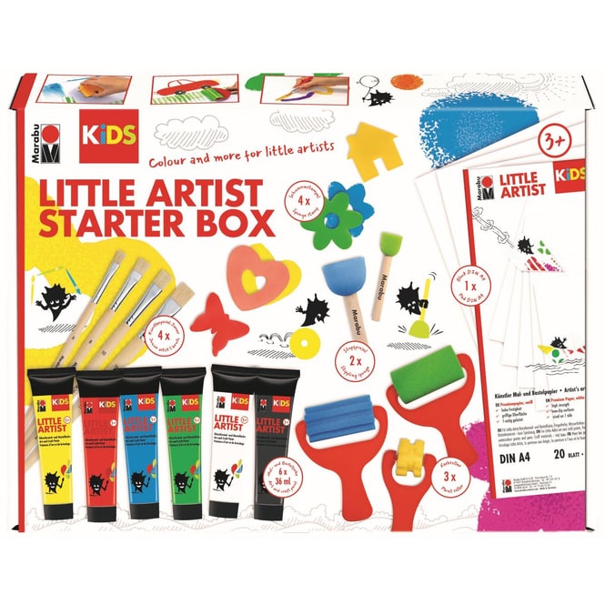Marabu KiDs - Bastelset Little Artist Starter Set
