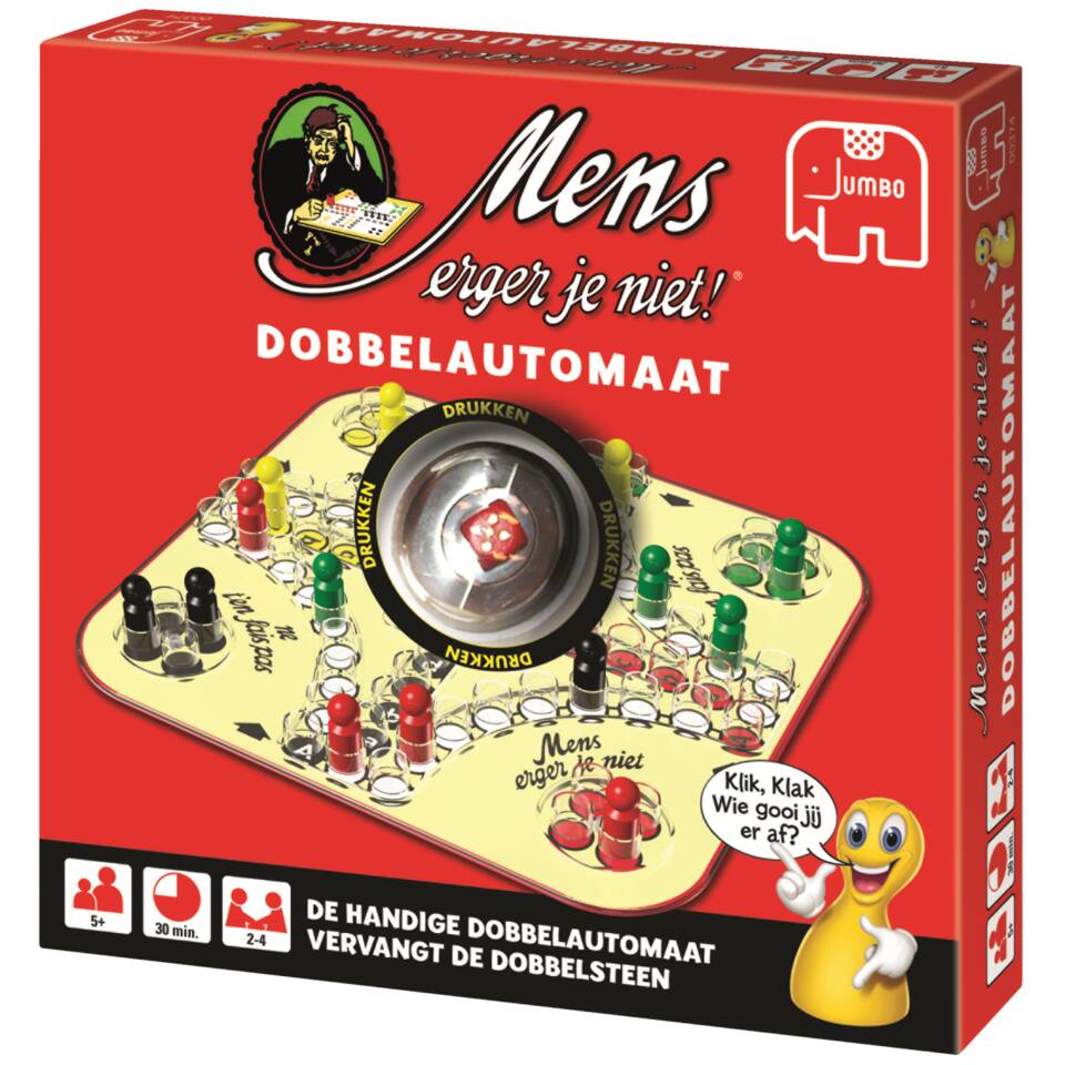 Mens erger je niet! met dobbelautomaat