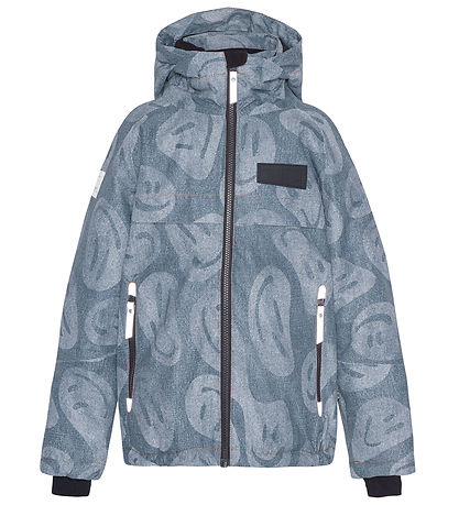 Molo Winterjacke - Castor - Denim Swirley