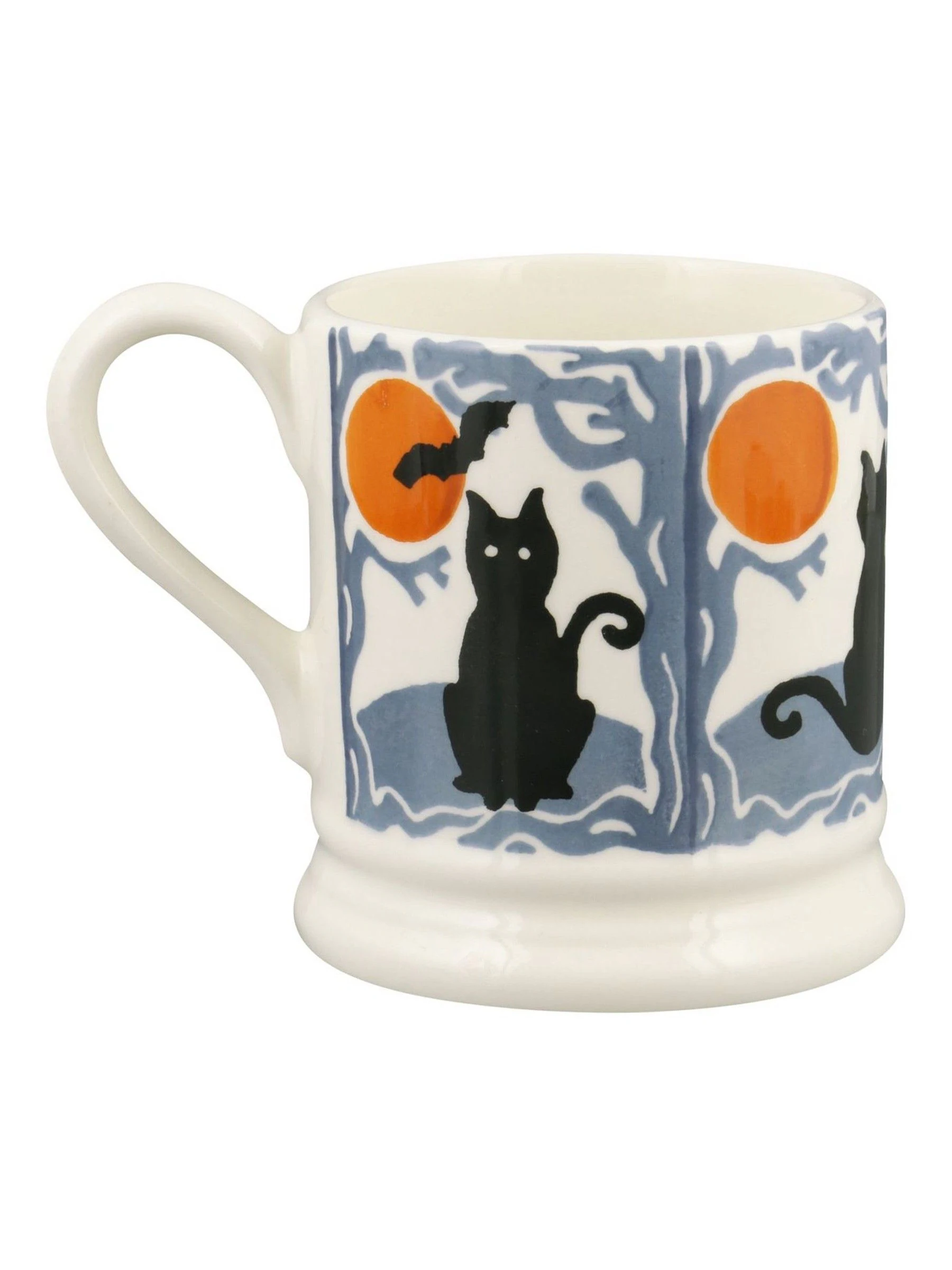 Emma Bridgewater The Wise Witches Black Cats 1/2 Pint Mug