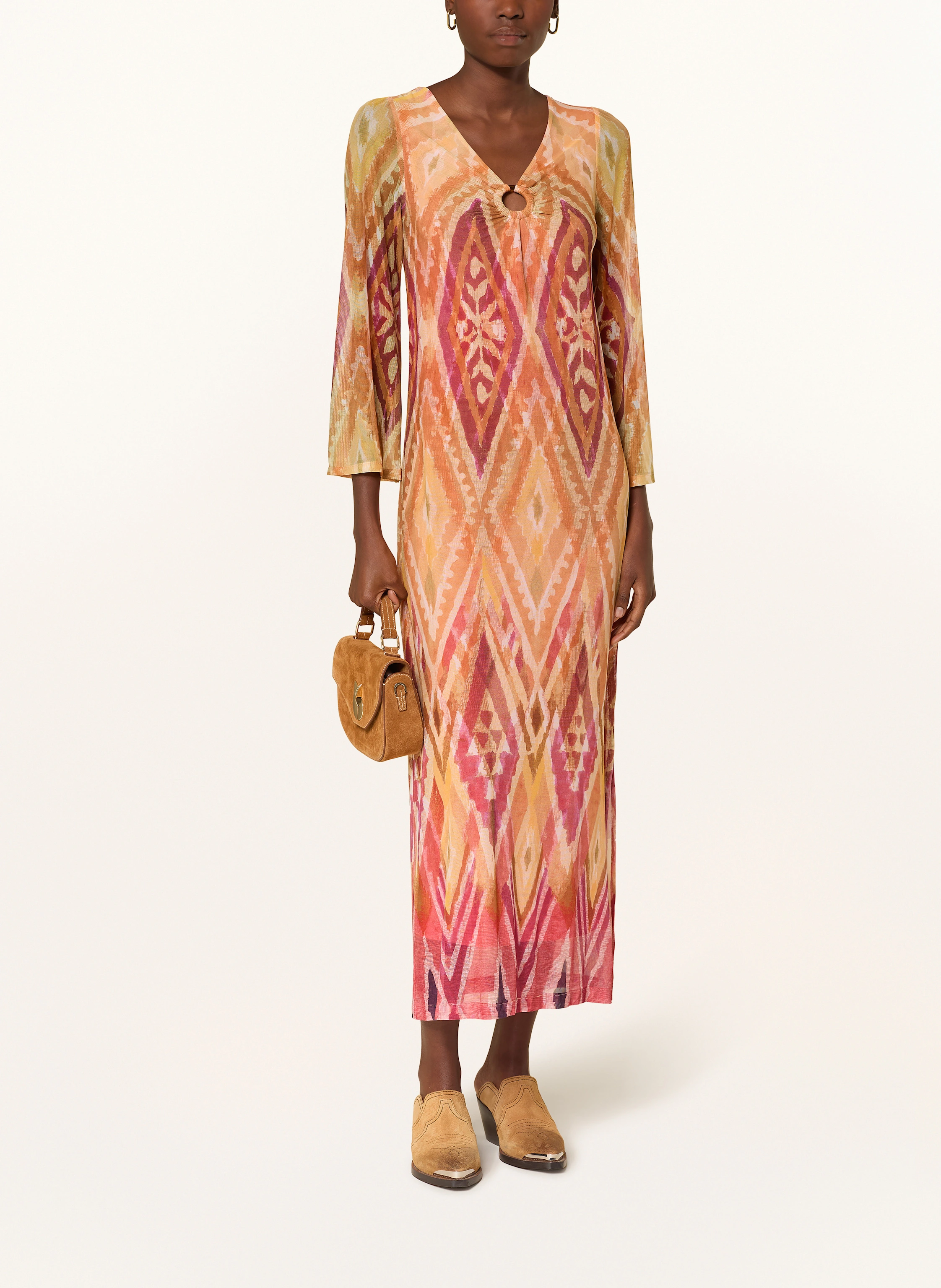 Ana Alcazar Mesh-Kleid mit Cut-out