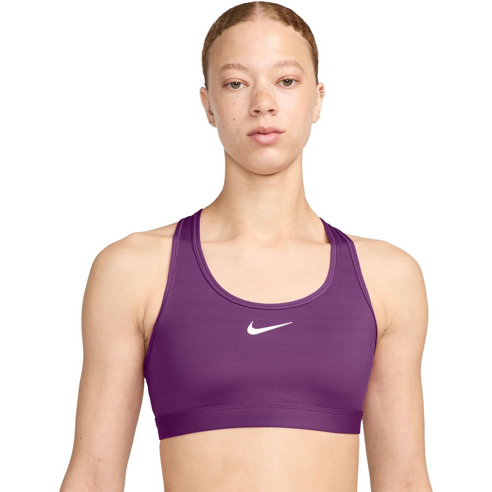 Nike Swoosh Medium Support Sport BH Damen hot fuchsia
