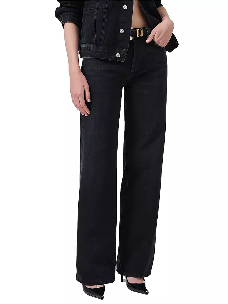 CITIZENS OF HUMANITY Jeans Wide Leg Fit ANNINA 33 schwarz