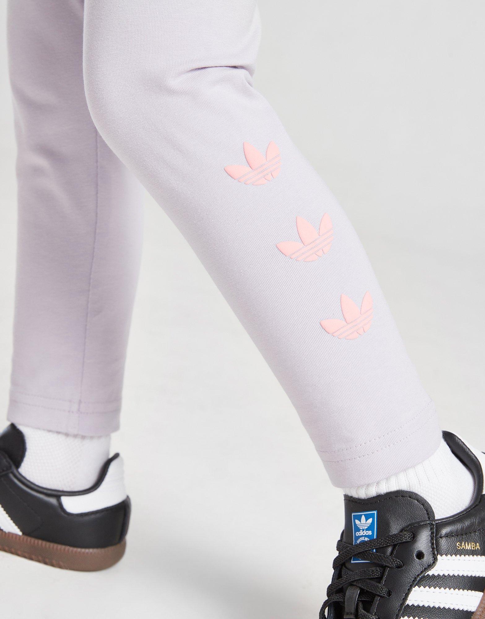adidas Originals Girls' Varsity Crew Sweatshirt/Leggings Set Infant