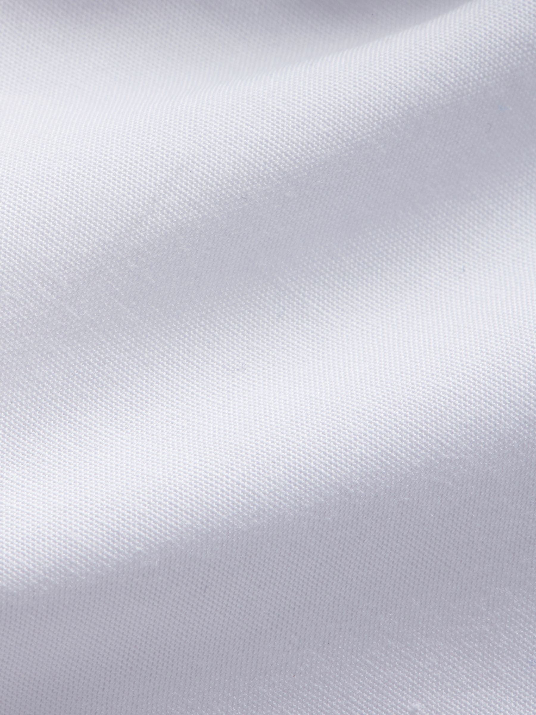 Wit - Peckham Rye poplin-overhemd met lange mouwen van 100% katoen
