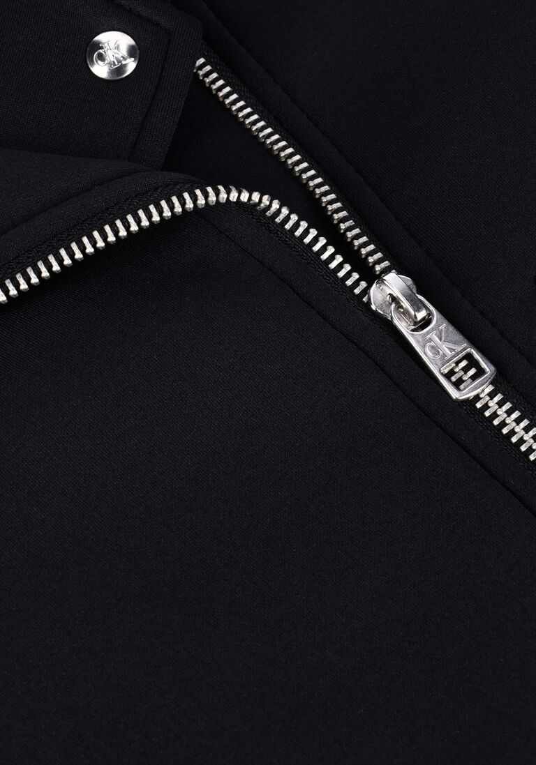 CALVIN KLEIN zwarte calvin klein jack ck biker jacket