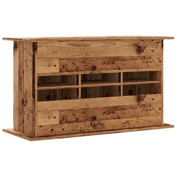 vidaXL Akvariumstativ gammelt tre 101x41x58 cm konstruert tre