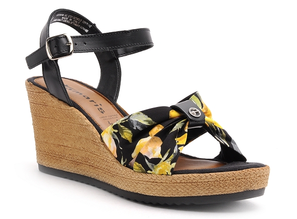 Tamaris nu pieds talons femme 28346 28 noir