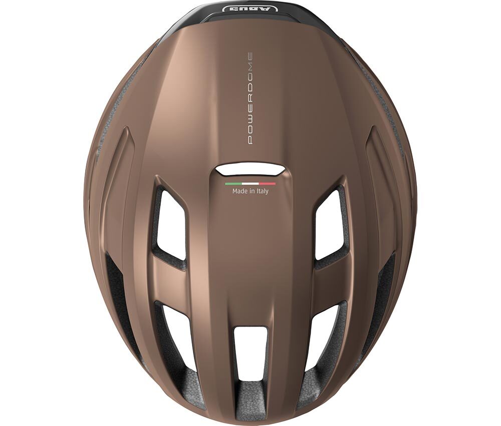 Abus PowerDome ACE Race Fietshelm Metallic Copper