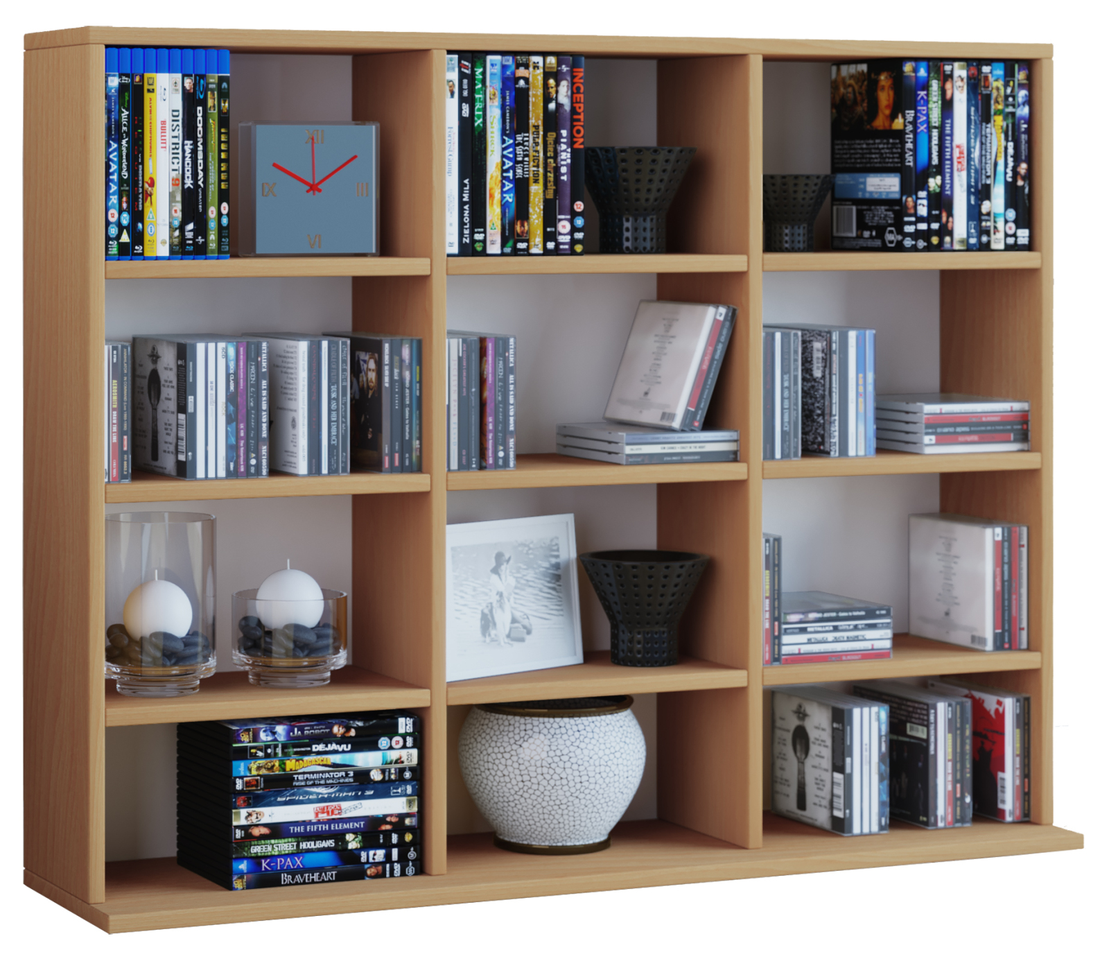Regal MEGOSA MINI - Buche - 102 cm breit