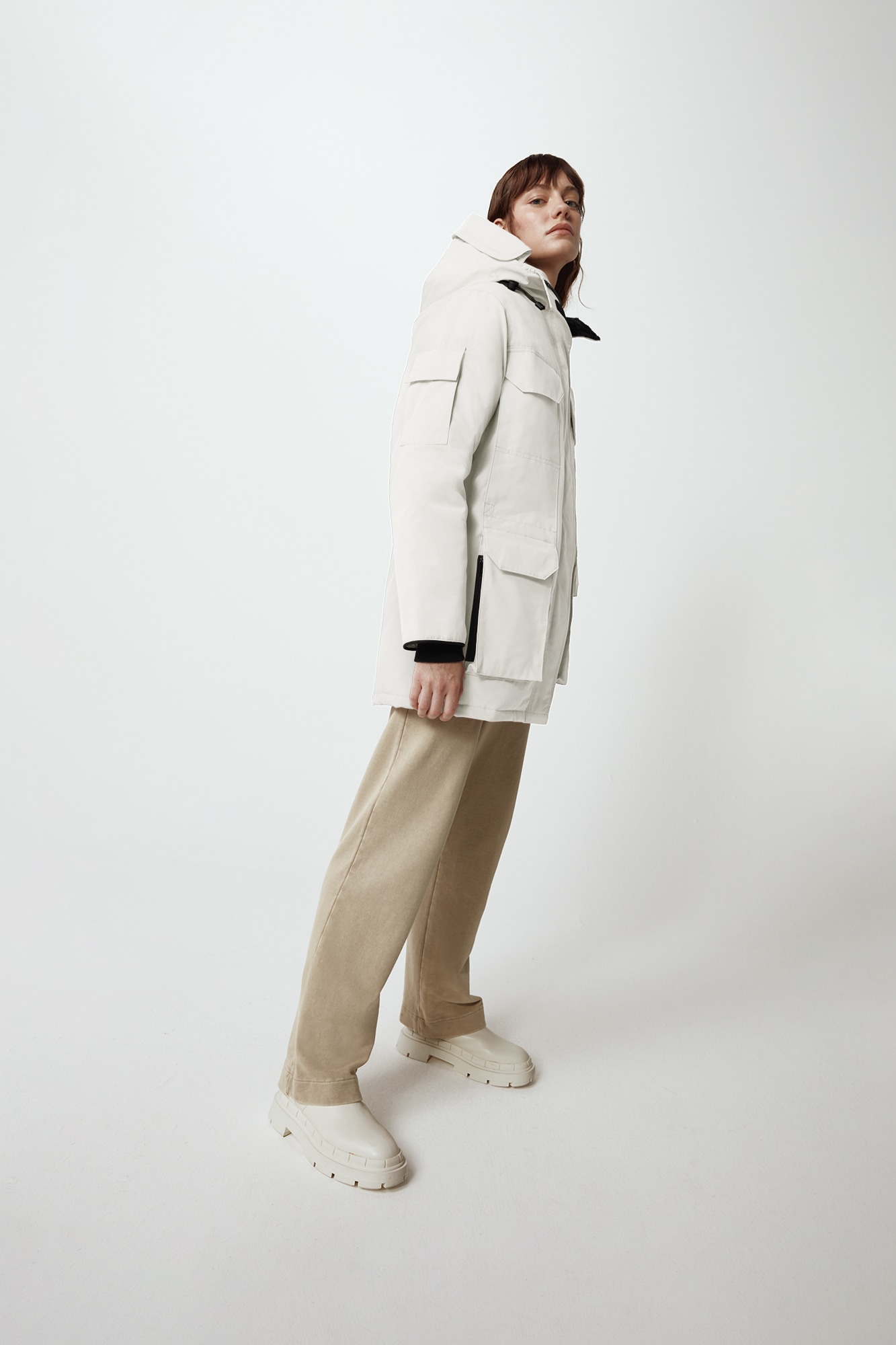 Canada Goose Expedition Parka Women Limestone