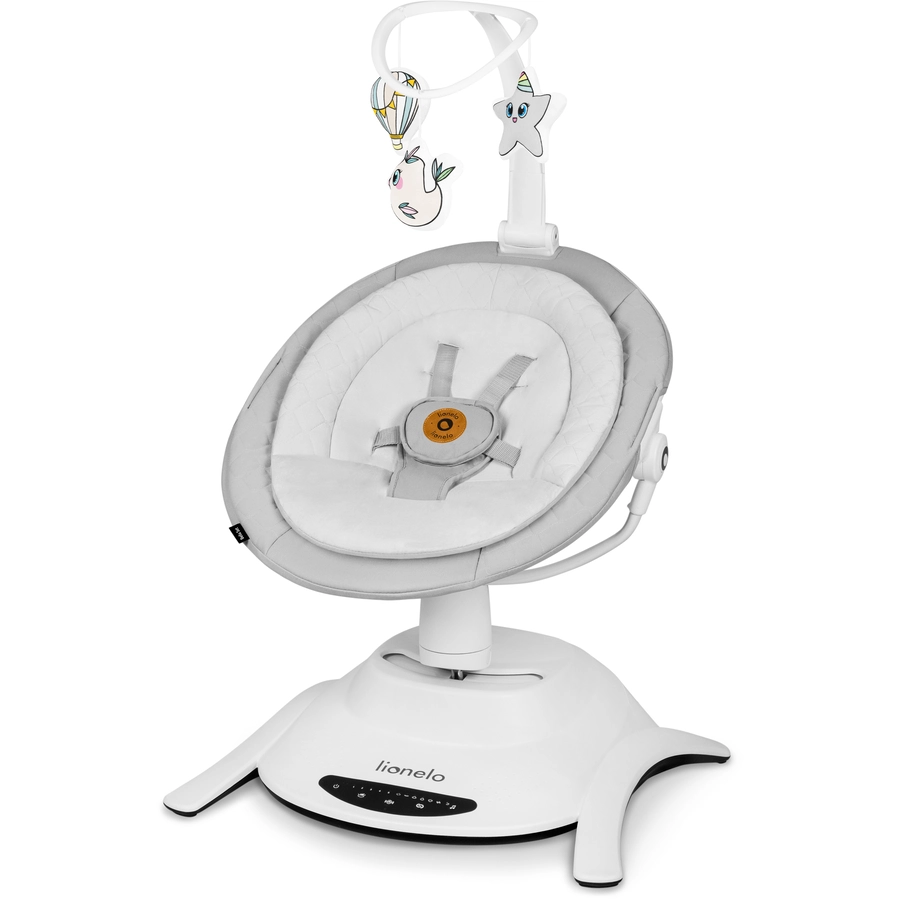 lionelo Babyschaukel Bella Set Grey Concrete