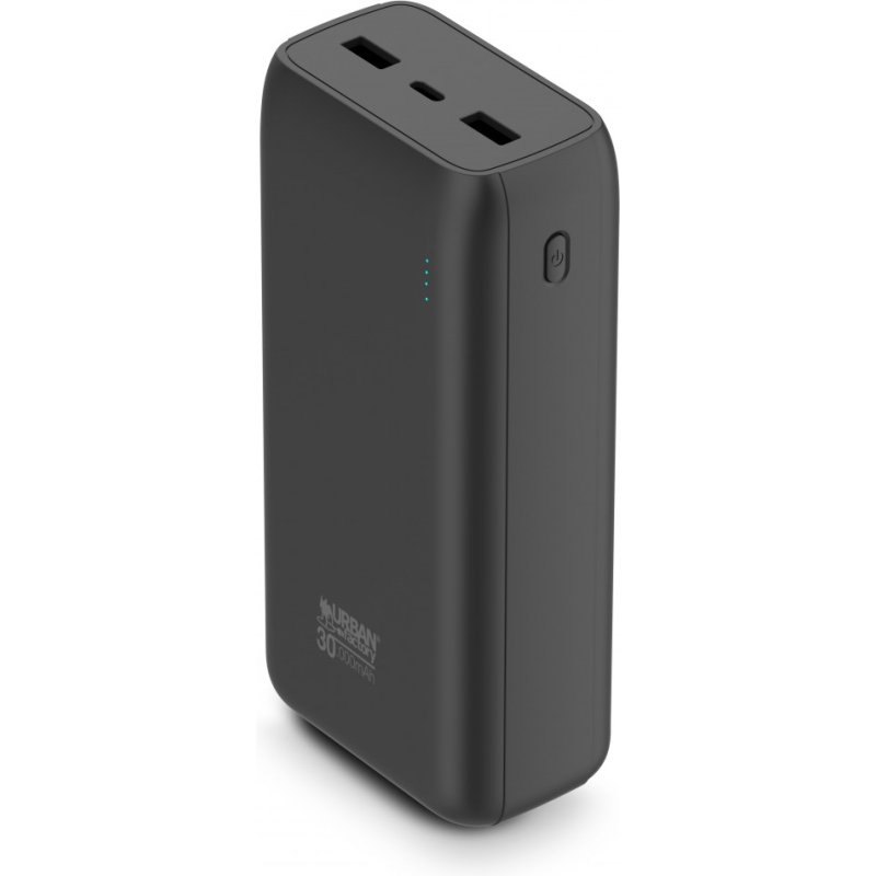 Urban Factory UPB35UF banque d'alimentation électrique Lithium Polymère (LiPo) 30000 mAh Noir