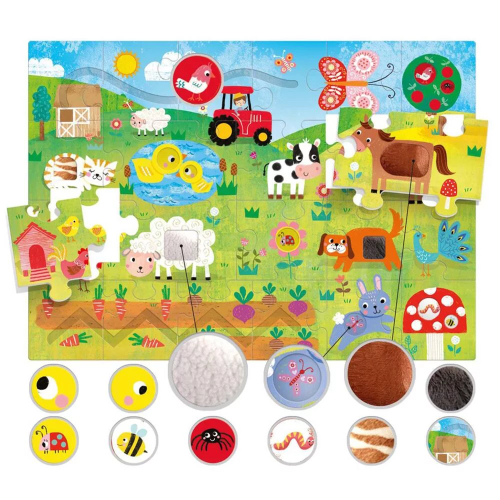MONTESSORI -TACTILE PUZZLE