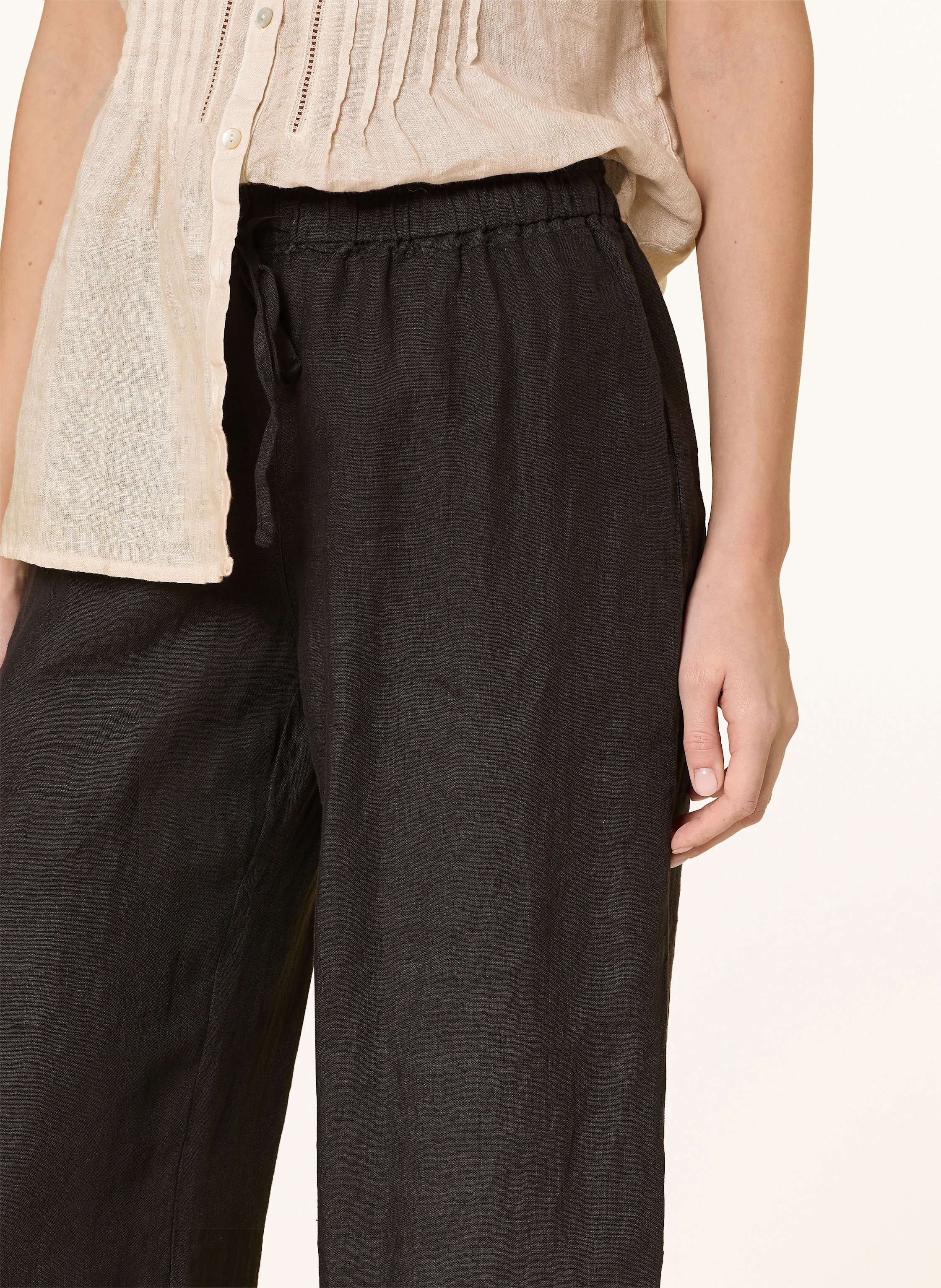 120%lino Marlenehose aus Leinen