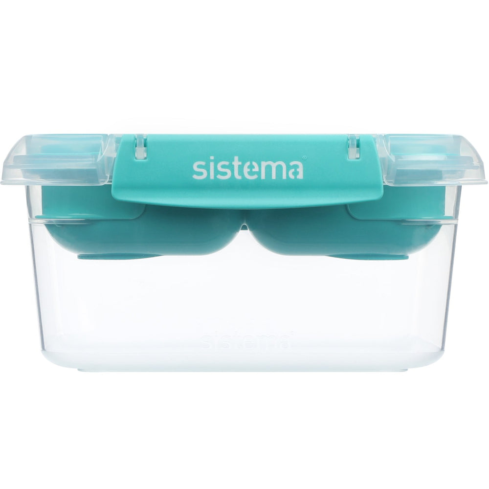 Køb Sistema Minty Teal Square Stax To Go Madkasse 1.15L | Luksusbaby