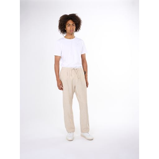 Knowledge Cotton Apparel Loose Bukser, Light Feather Gray, M