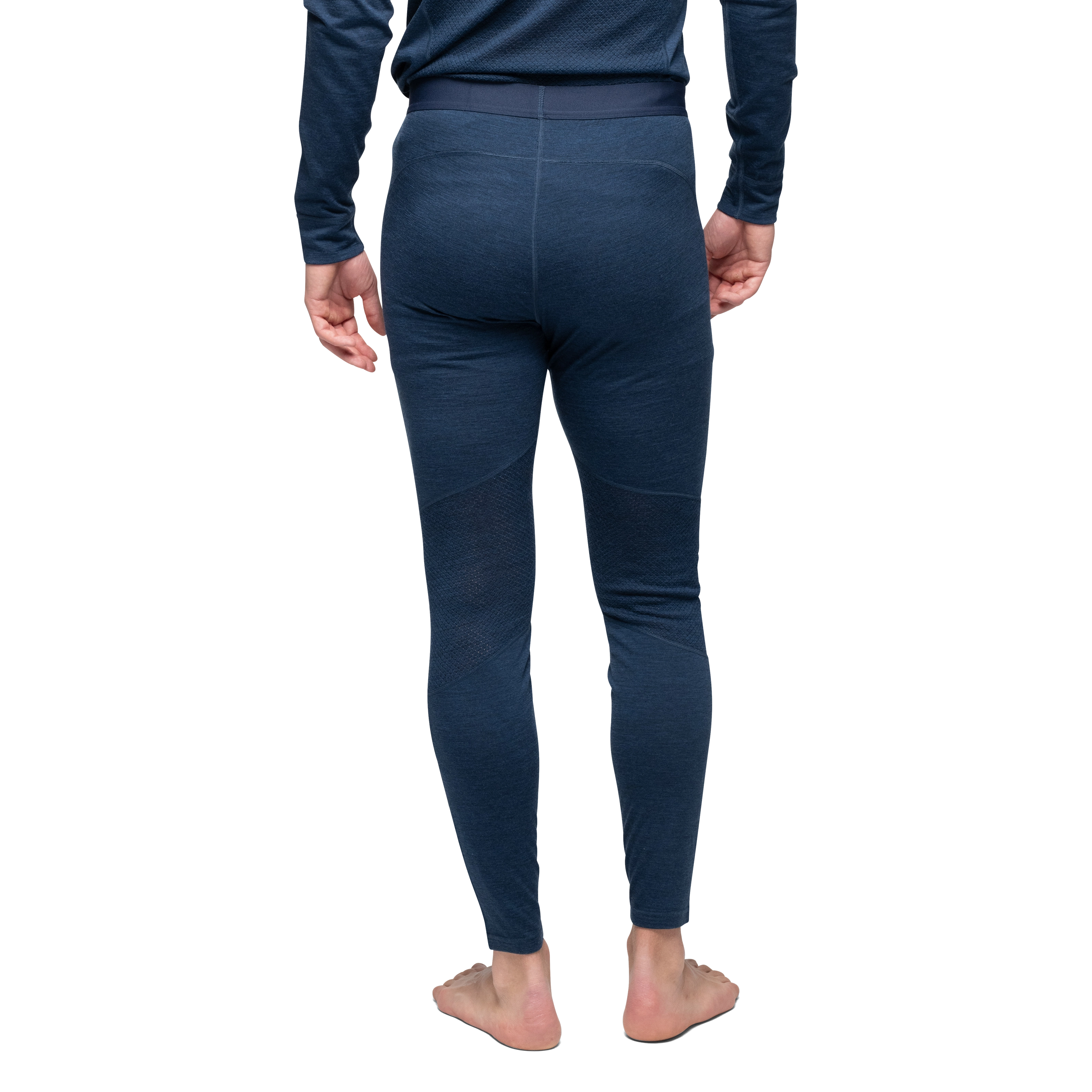 Inner:Pure Merino Tights Men Navy Blue
