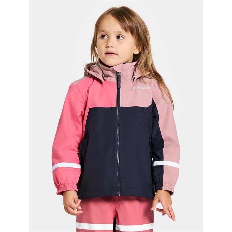 Didriksons Pilvi Kids Jkt Soft Pink