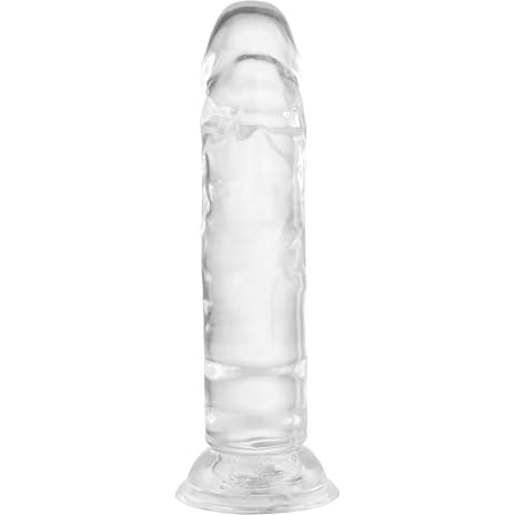 Willie City Klar dildo med sugekop 15 cm