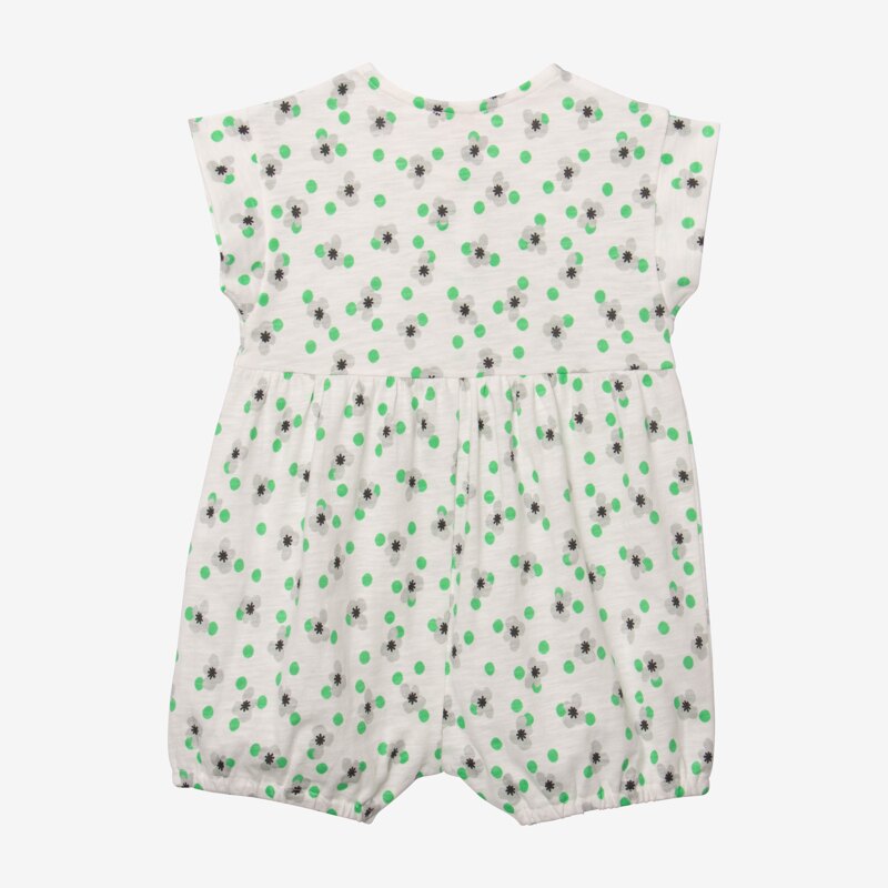 Combi courte bébé fille micro fleurs beige Catimini Beige