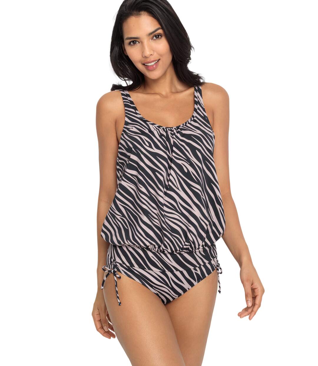 Bas maillot slip de bain taille haute côtés réglables Kaa Lascana